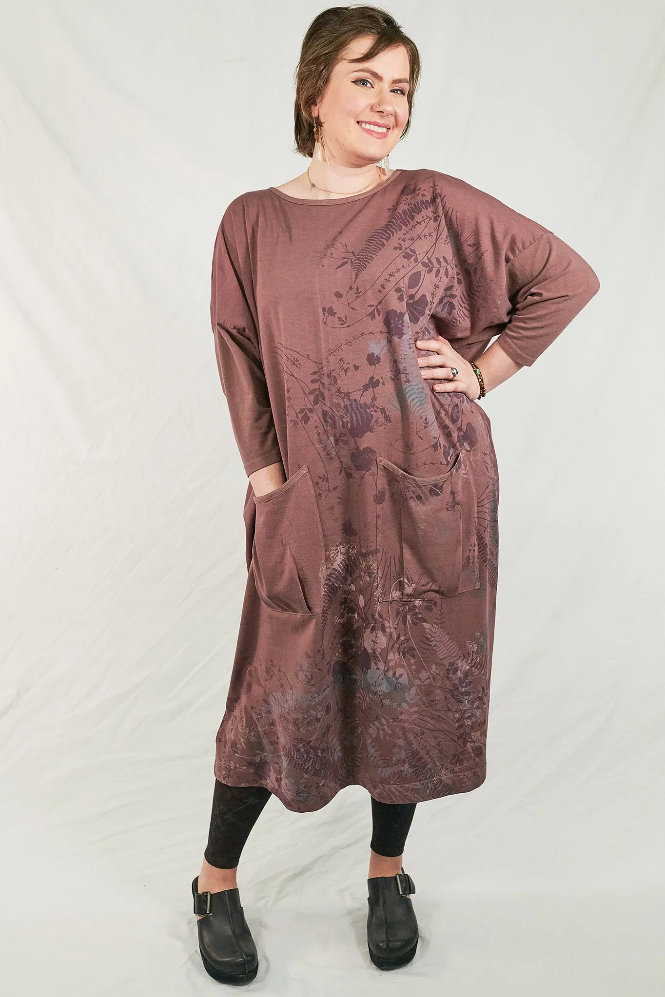 2303 Cotton Bamboo Mariposa Dress Treehouse-P