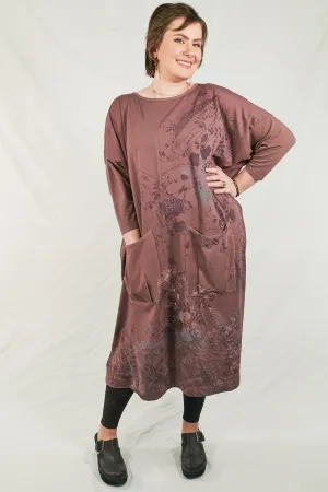 2303 Cotton Bamboo Mariposa Dress Treehouse-P