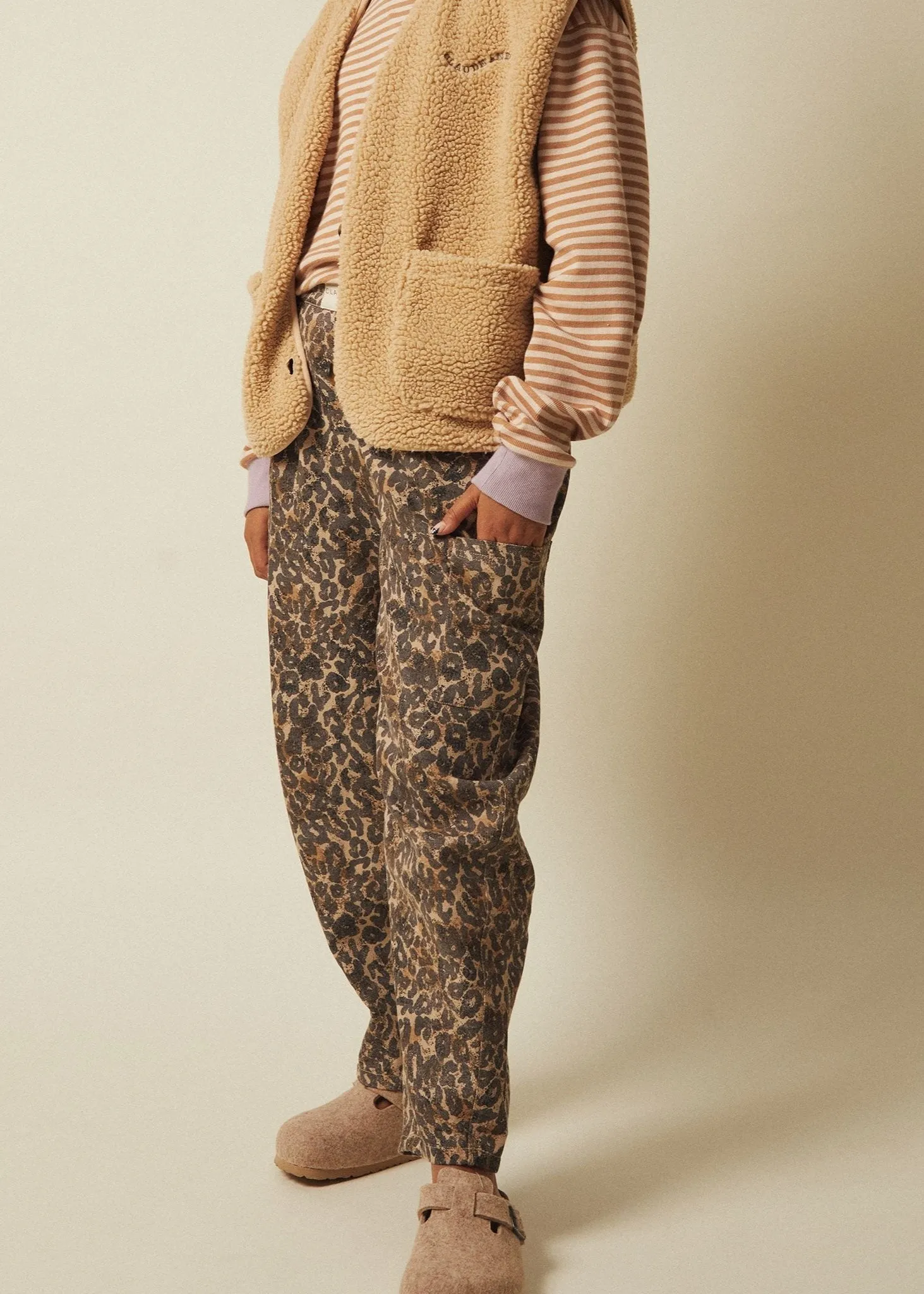 Adult Leopard Trouser