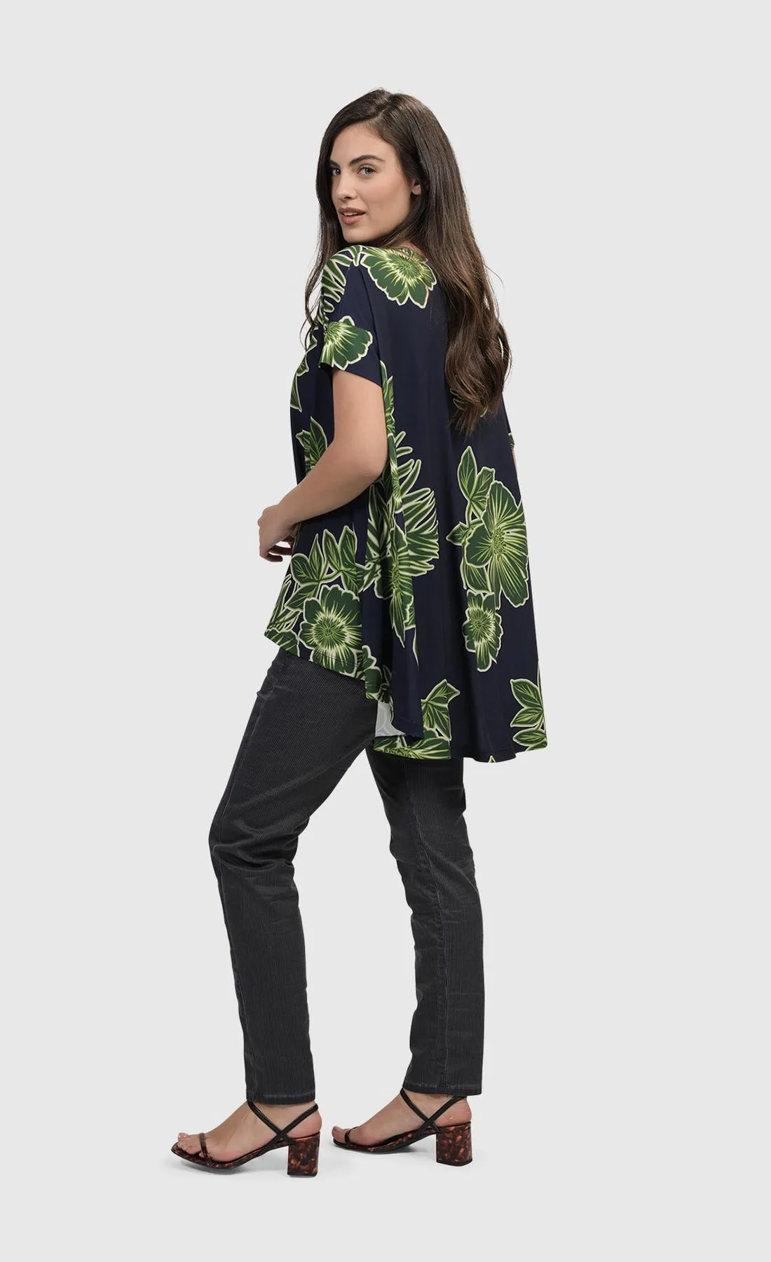 Alembika Royal/Green Hula Hi-Lo Swing Top
