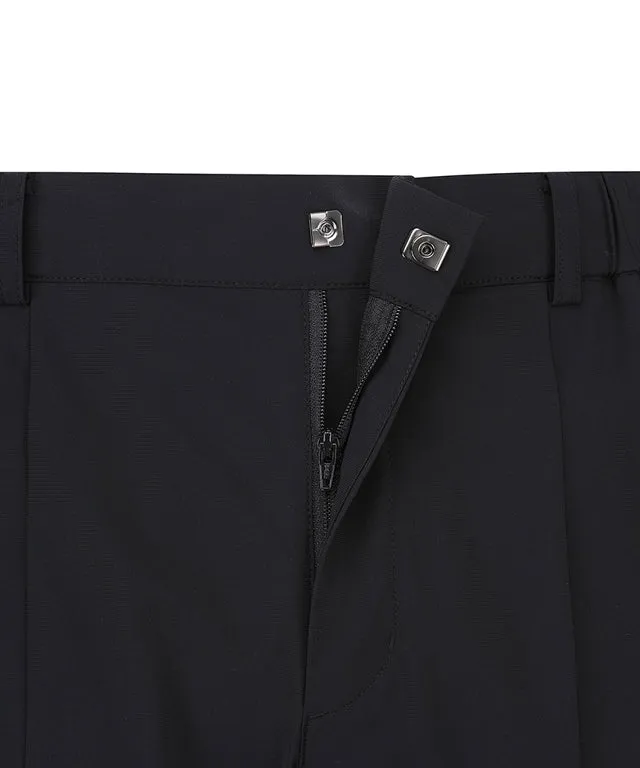ANEW Golf: Men Tricot  Ventilation Long Pants - Black