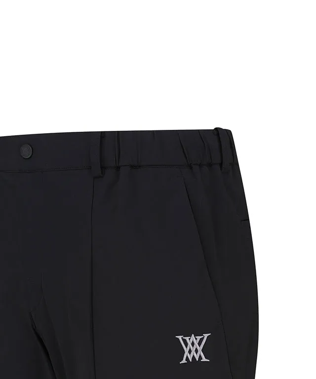ANEW Golf: Men Tricot  Ventilation Long Pants - Black