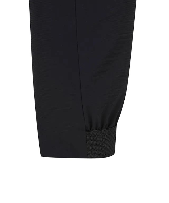 ANEW Golf: Men Tricot  Ventilation Long Pants - Black