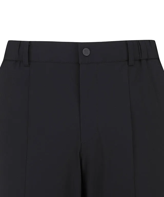 ANEW Golf: Men Tricot  Ventilation Long Pants - Black