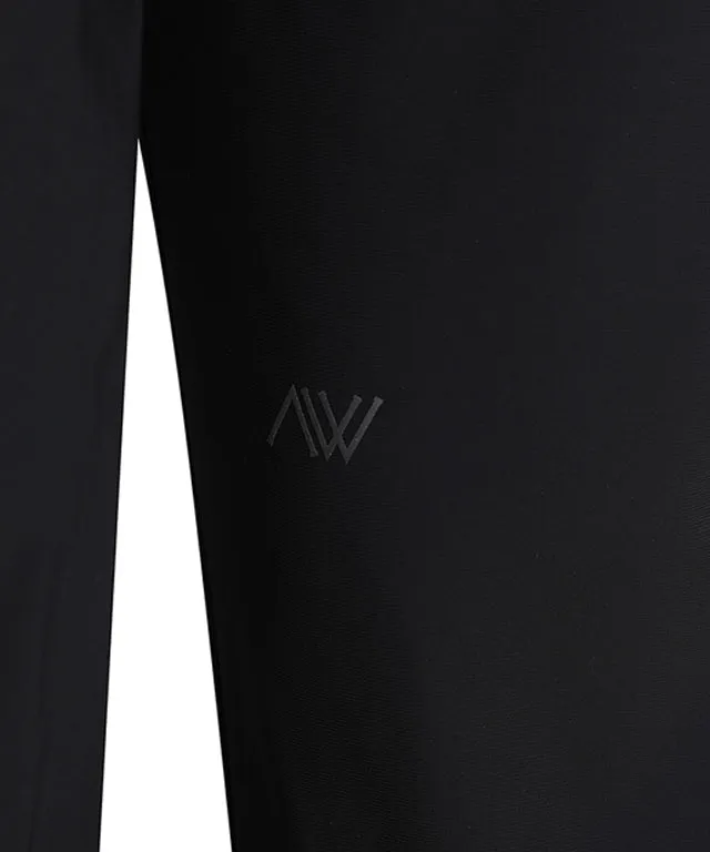 ANEW Golf: Men Tricot  Ventilation Long Pants - Black