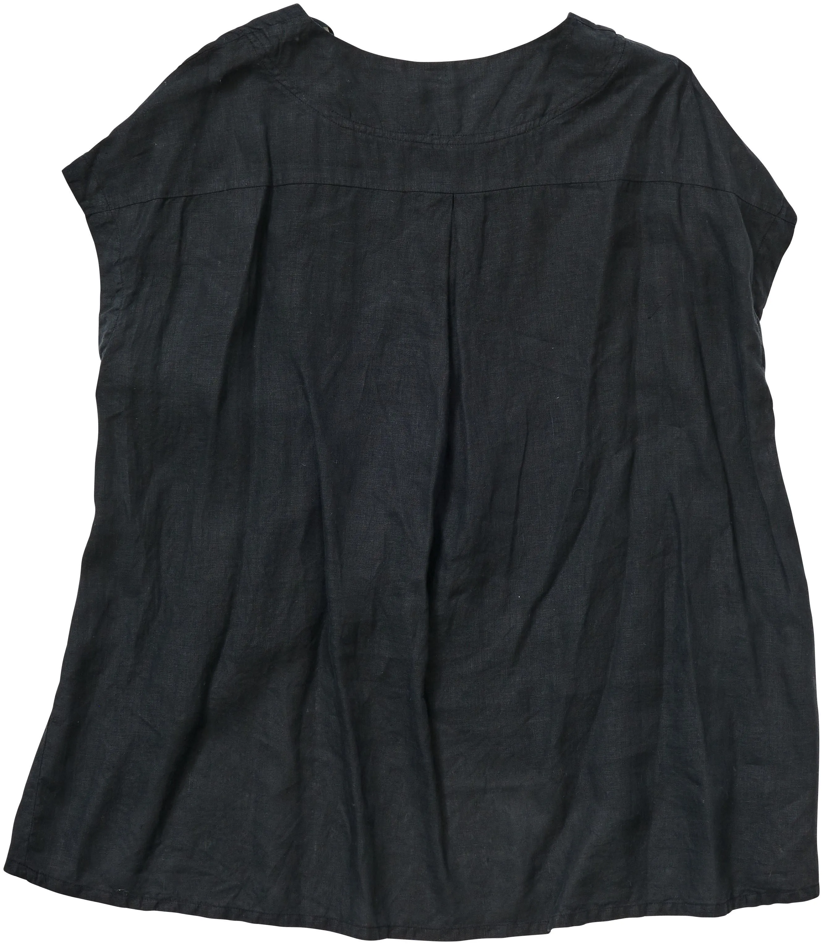 Banana Blue Solid Navy Splash Top