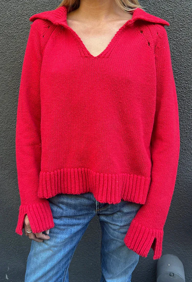 Belinha Pullover - Currant