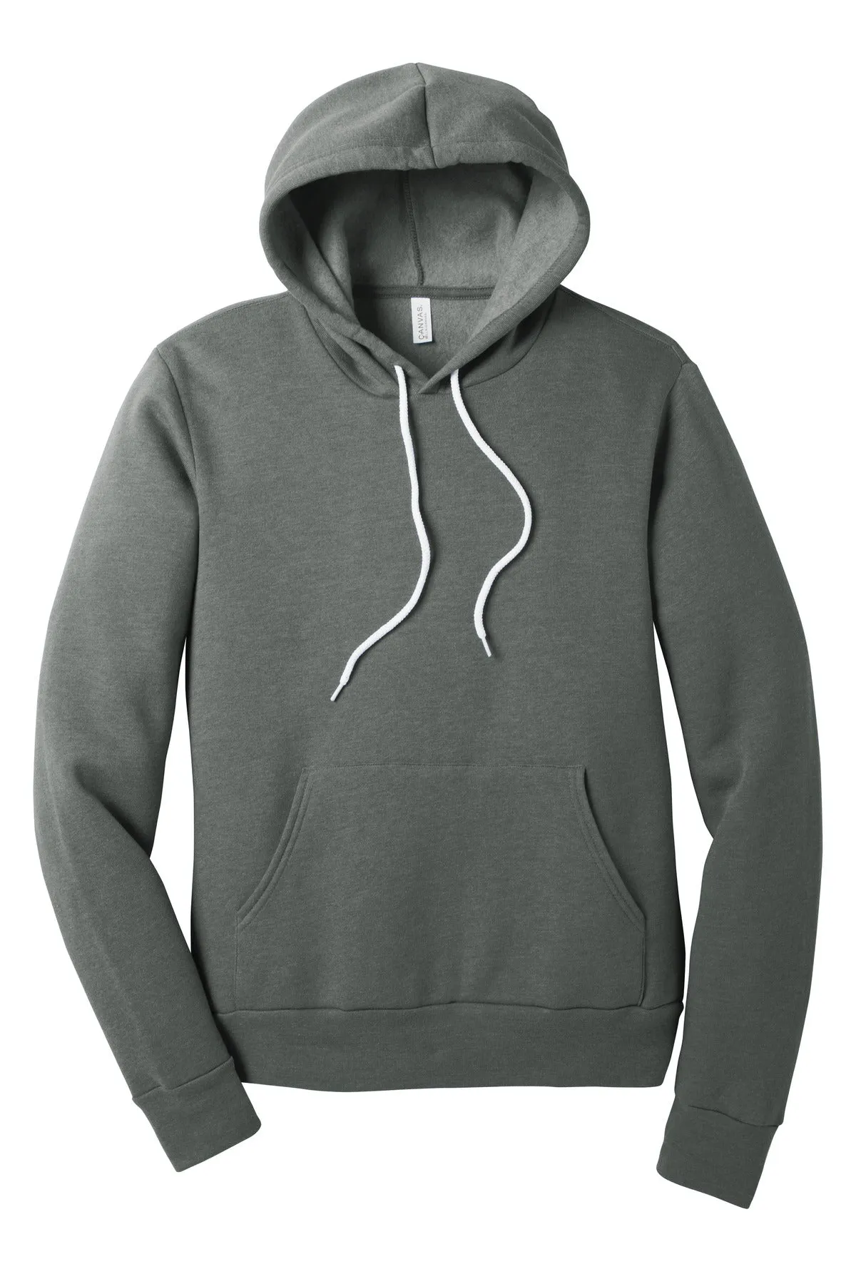 BELLA CANVAS  Unisex Sponge Fleece Pullover Hoodie. BC3719 Deep Heather