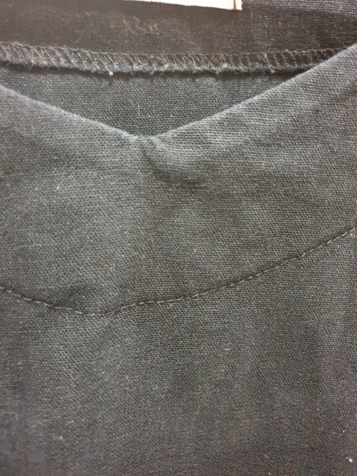 Beserk Australia black linen mix top size L