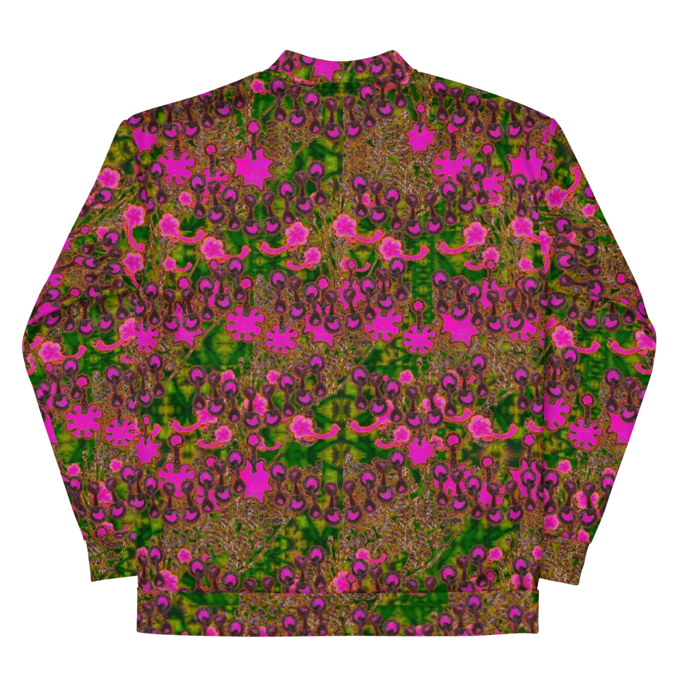 Bomber Jacket (Unisex)(WindSong Flower) RJSTH@Fabric#7 RJSTHW2022 RJS