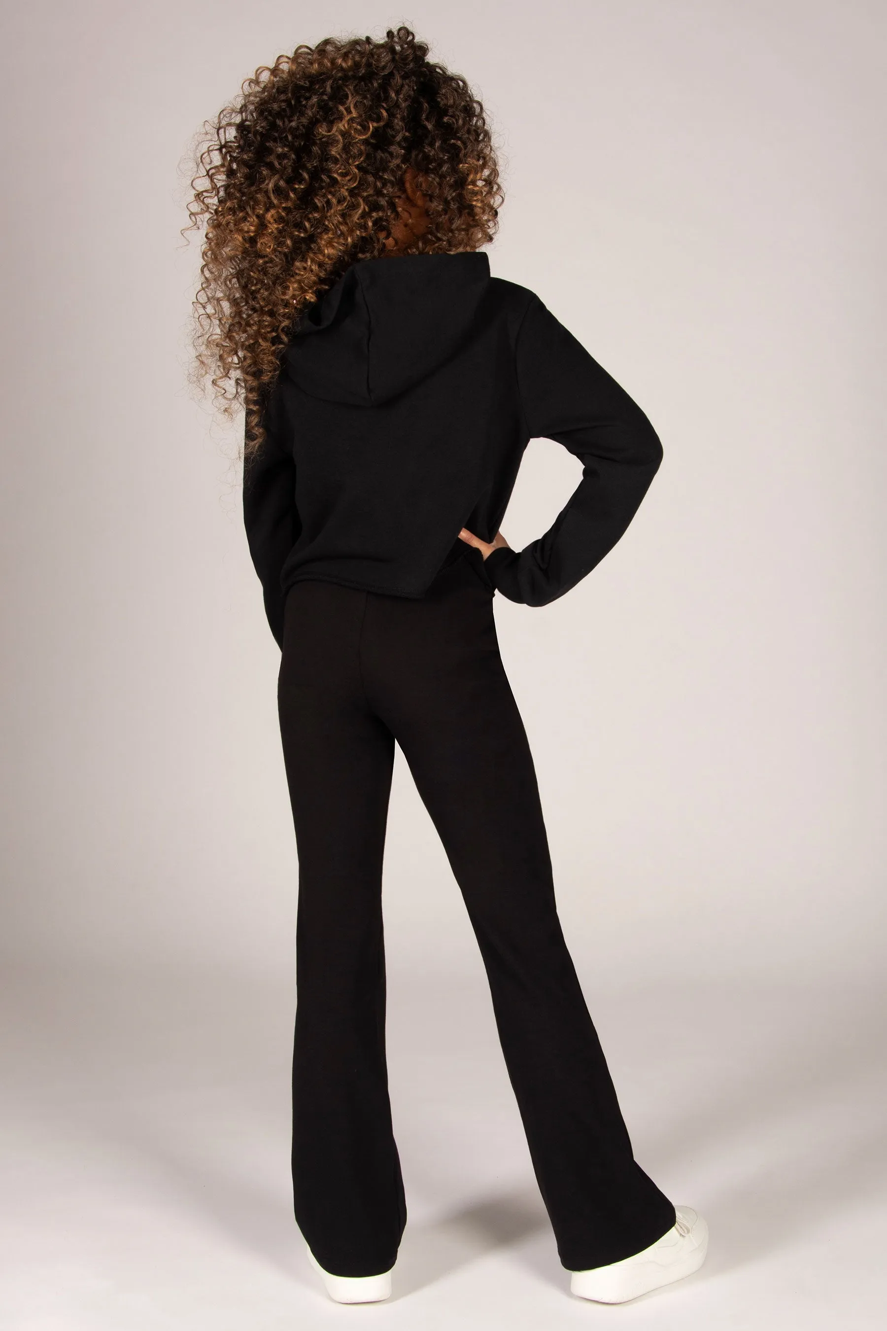 Bootcut Jersey Trousers