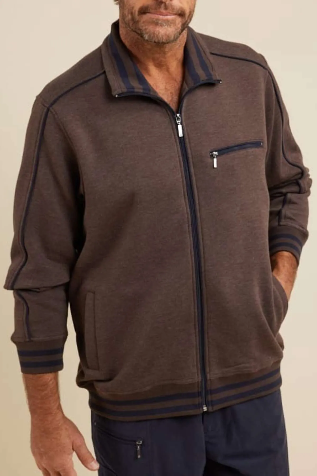 Breakaway Kyler Snowy Mt Fleece Jacket