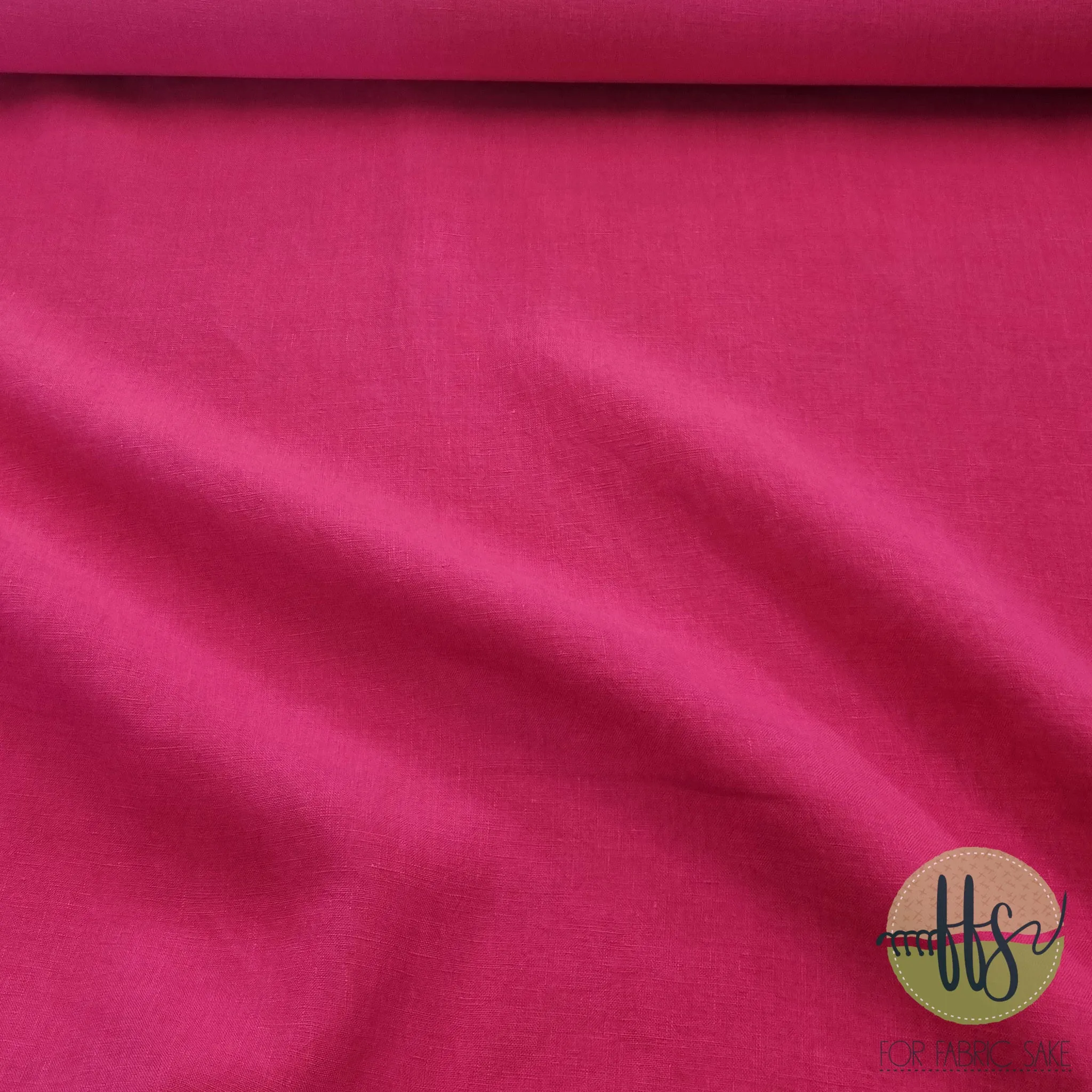 Bright Pink- 100% Linen