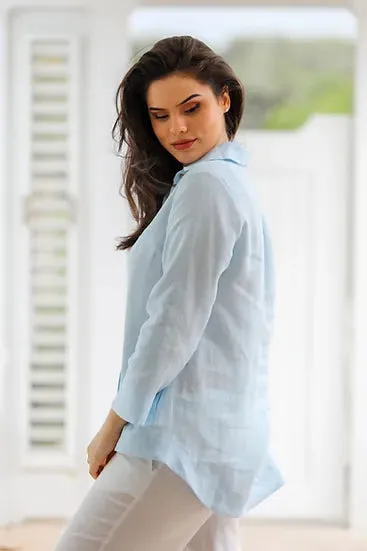Button Down Linen Shirt K17104