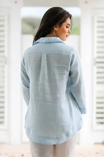 Button Down Linen Shirt K17104
