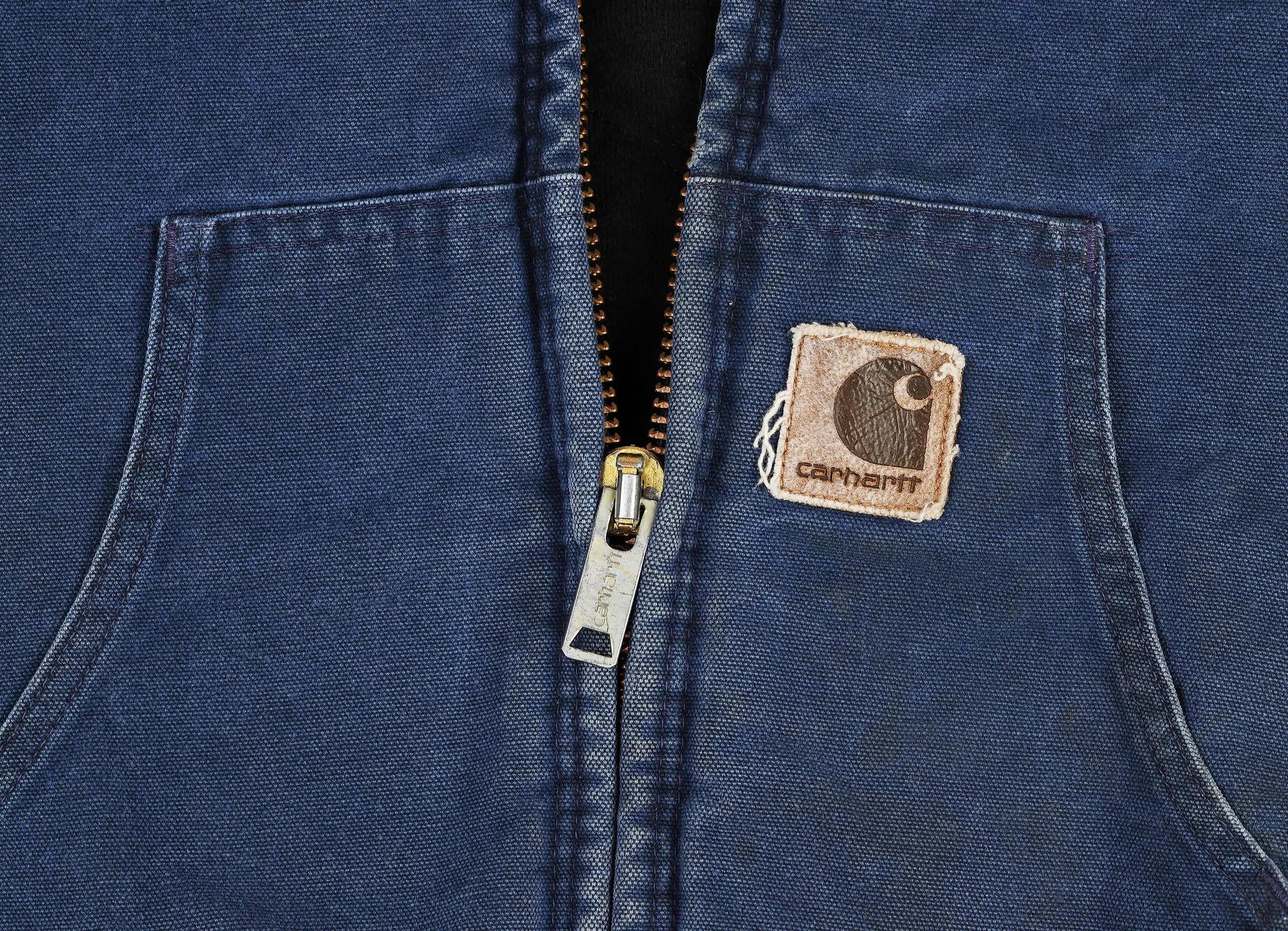 Carhartt Hooded Work Jacket - Blue - XXL