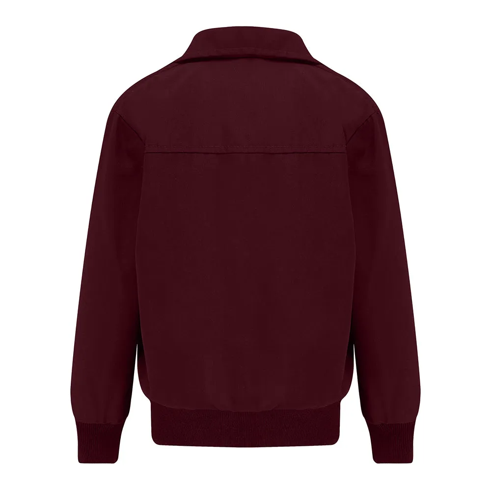 Carnaby Boys Bomber Jacket - Burgundy