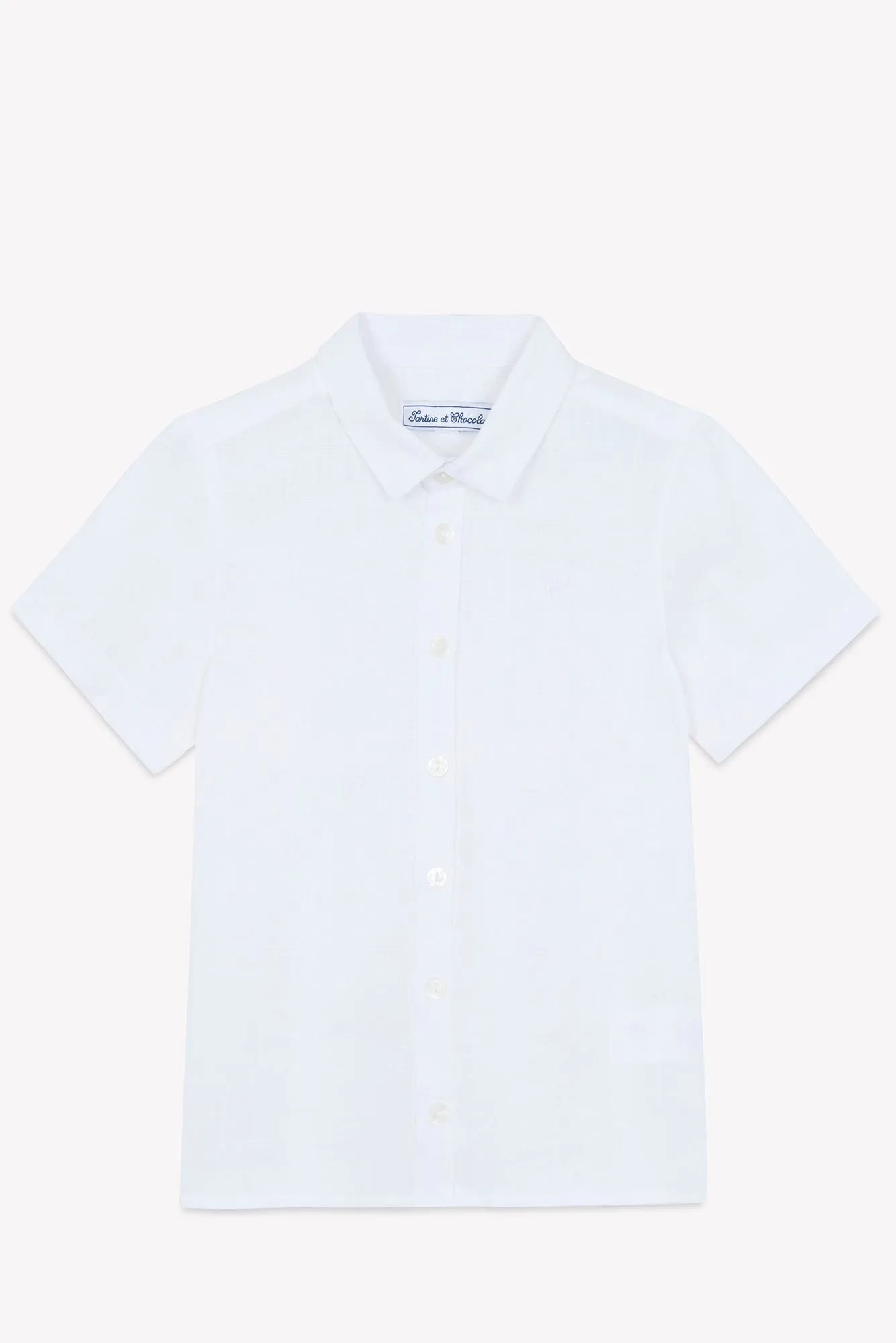 CEREMONIE GARCON CHEMISE1BIS - Blanc