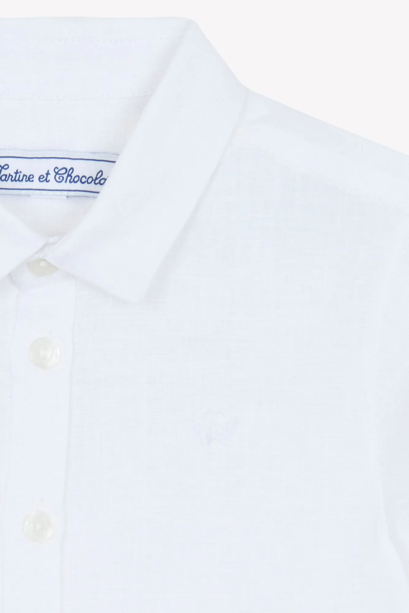 CEREMONIE GARCON CHEMISE1BIS - Blanc