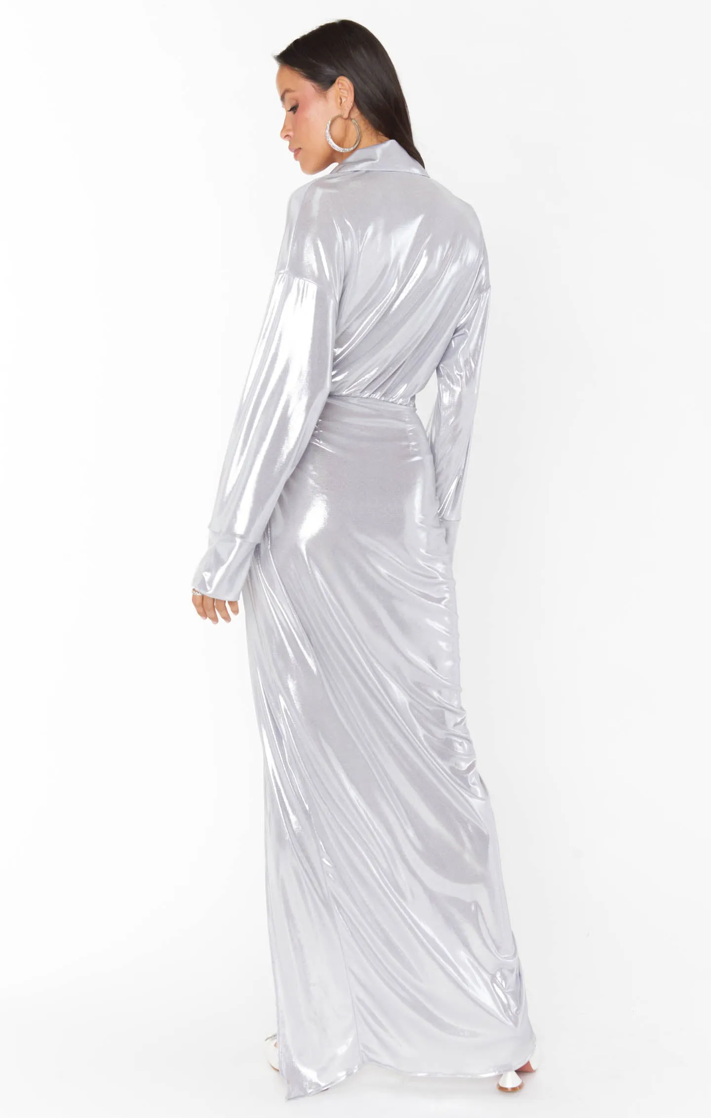 Clara Collared Maxi Dress