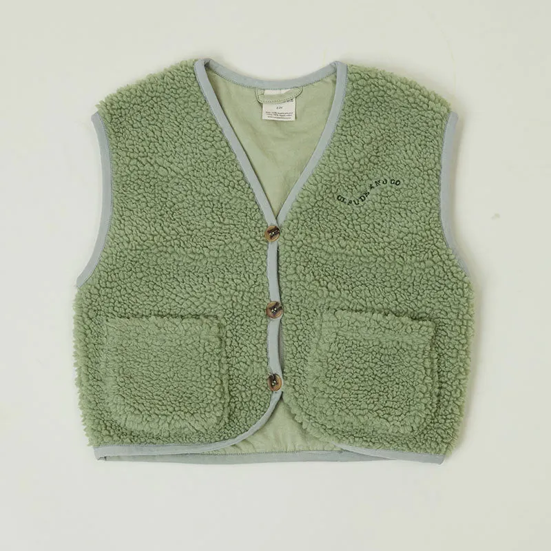 Claude & Co - Alma borg gilet - Sage green