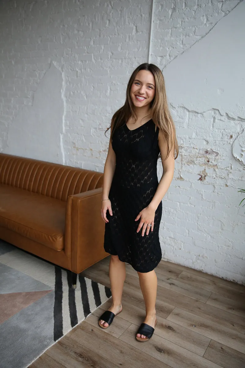 Coraline Crochet Maxi Dress/Cover Up