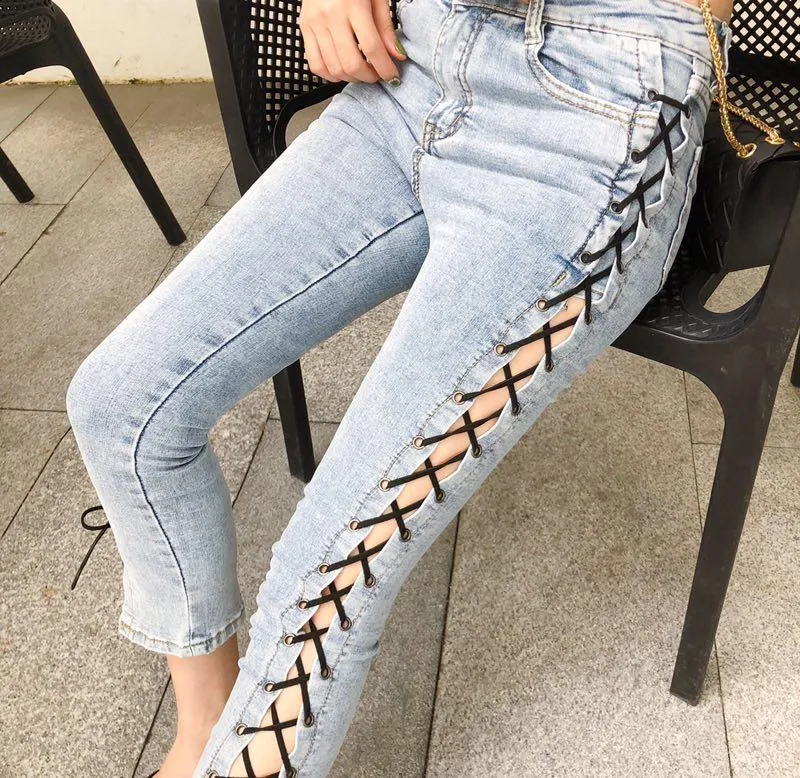Corset Demin Pants