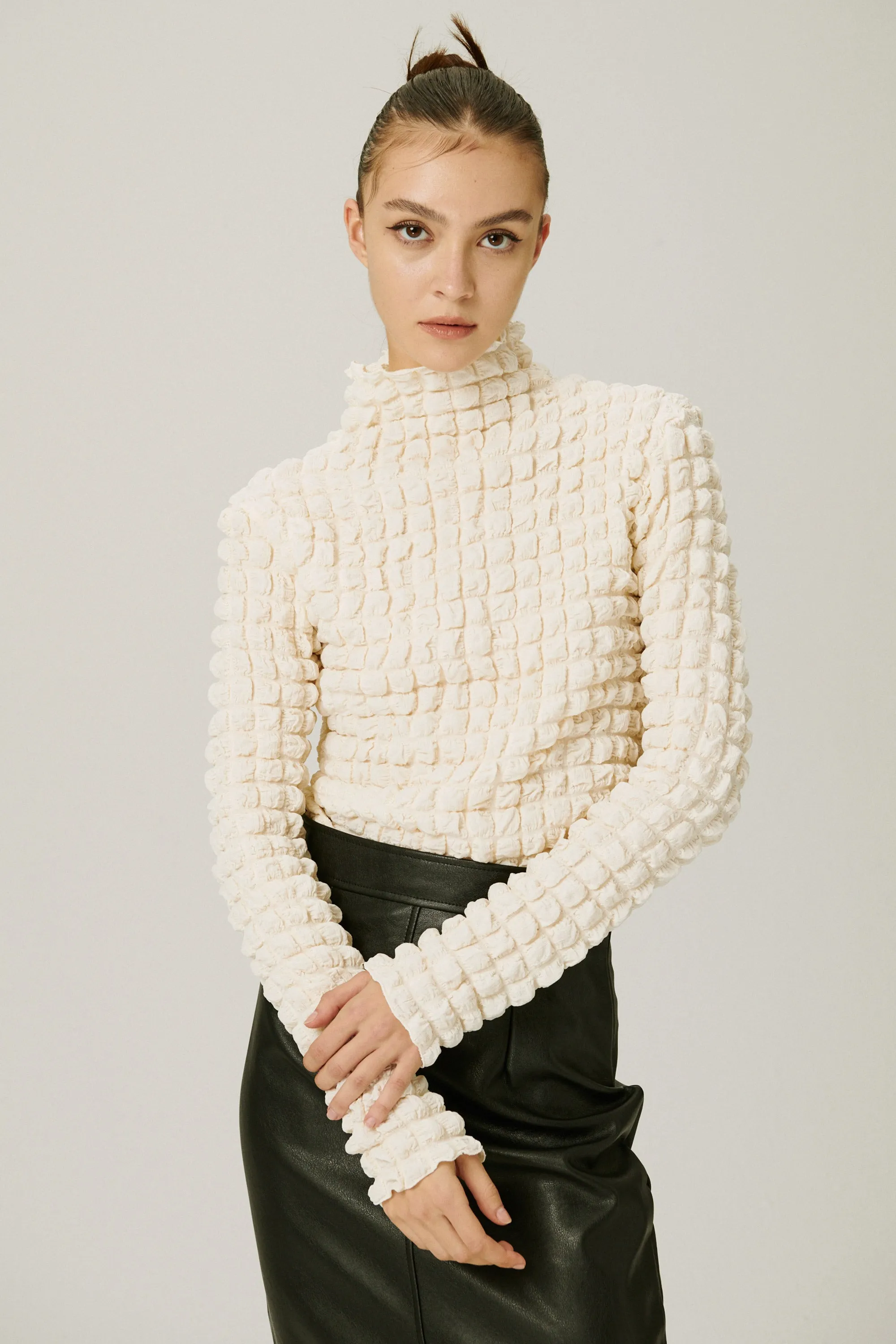 Eloise Mock Neck Top