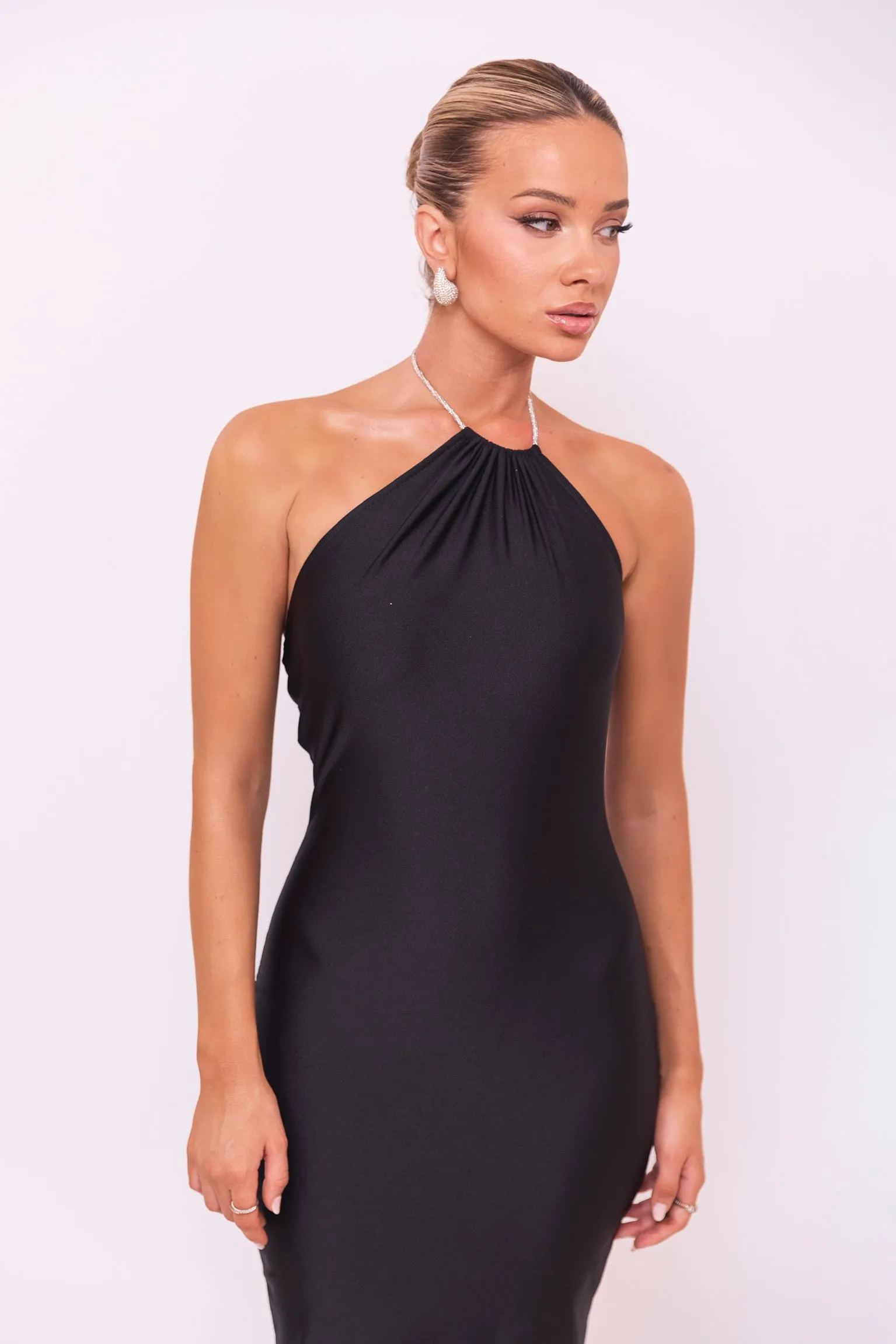 Evelina Black Dress
