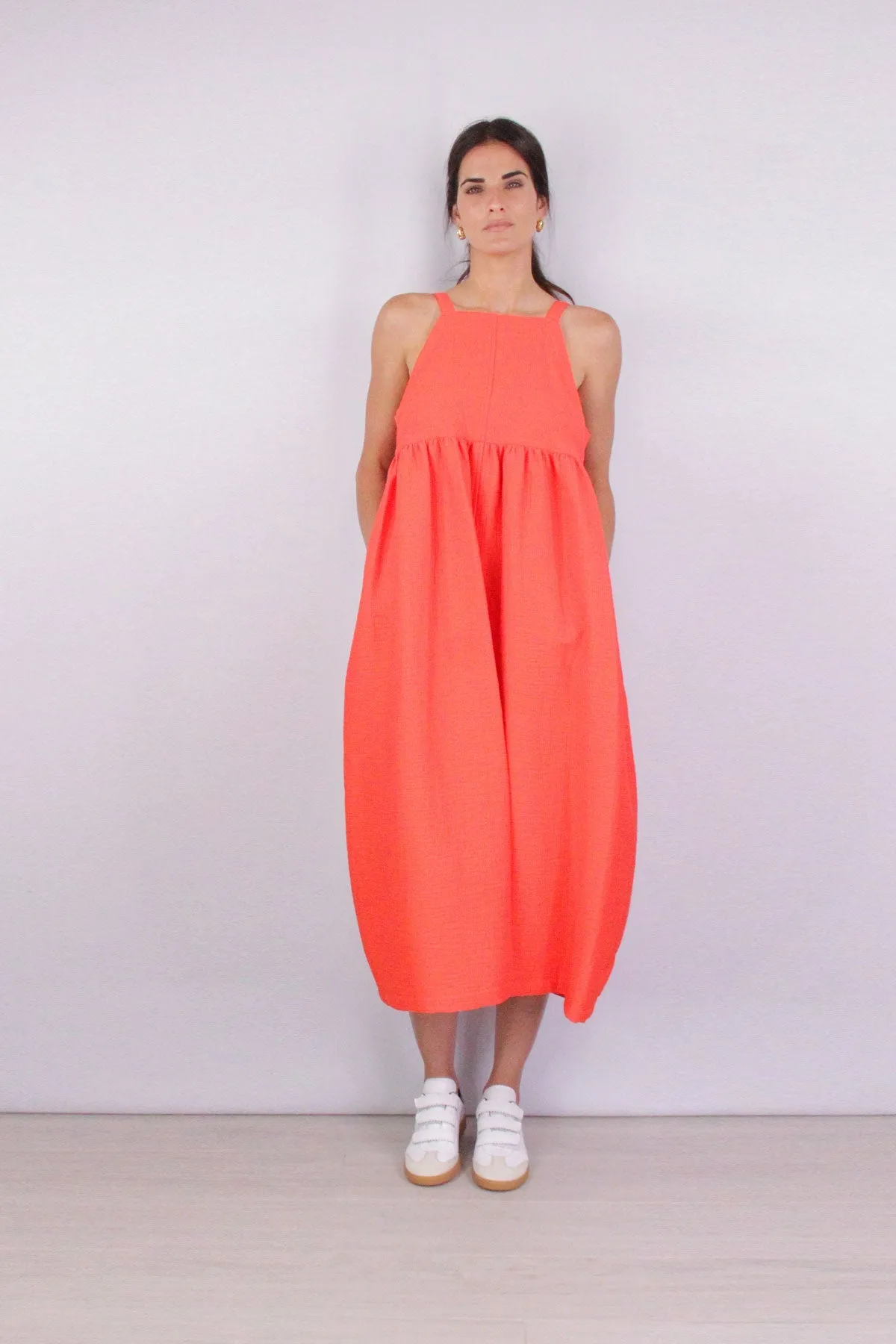 Fresco Dress in Red
