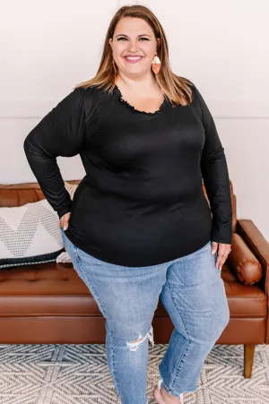 Frilled To Bits Ruffle Neck Top