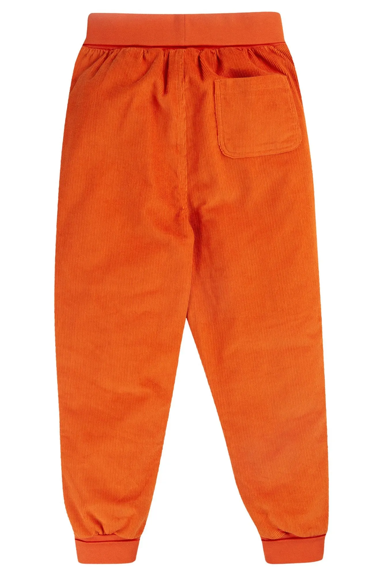 Frugi Carrot Cord Infant Pull Ups Bonfire