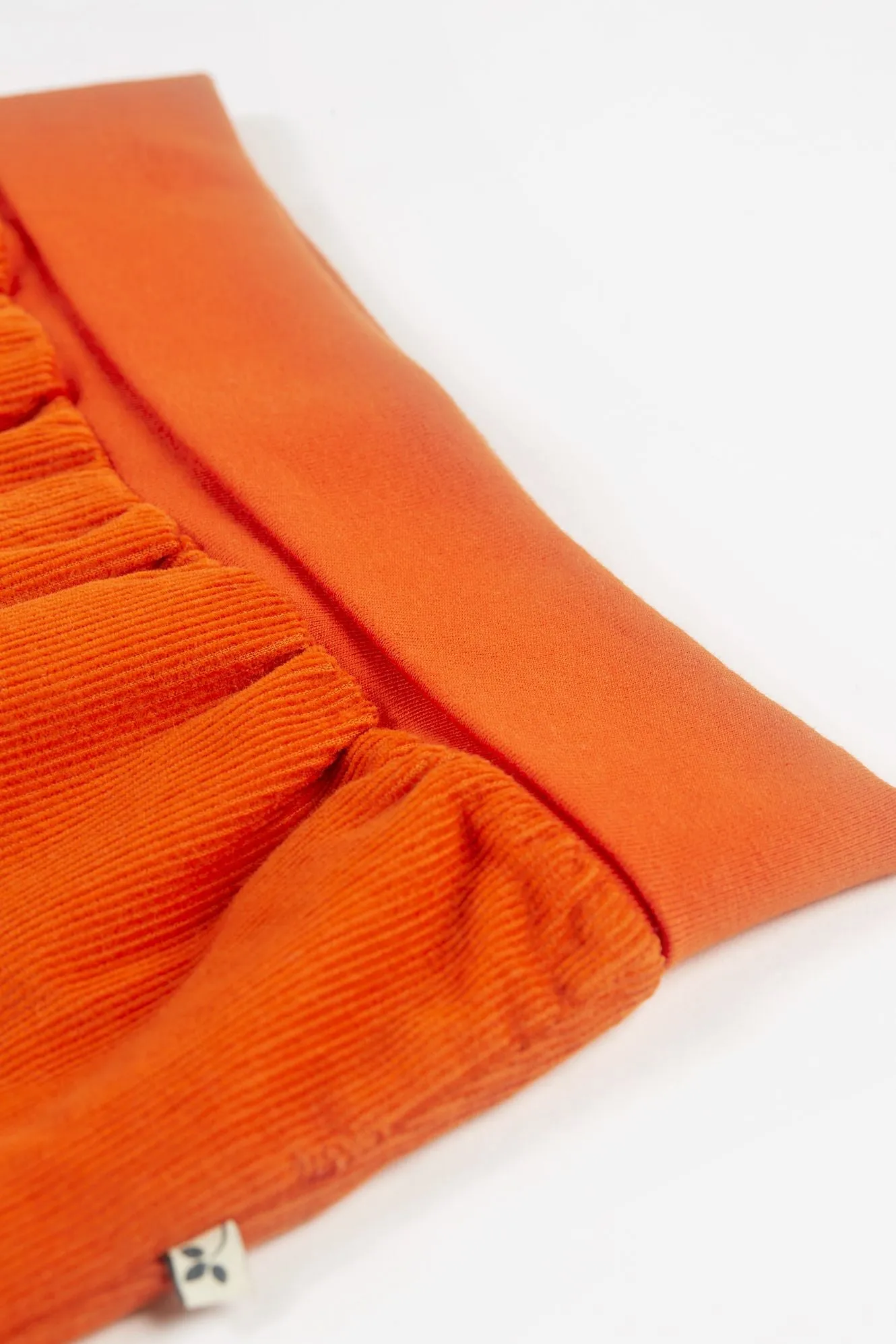 Frugi Carrot Cord Infant Pull Ups Bonfire