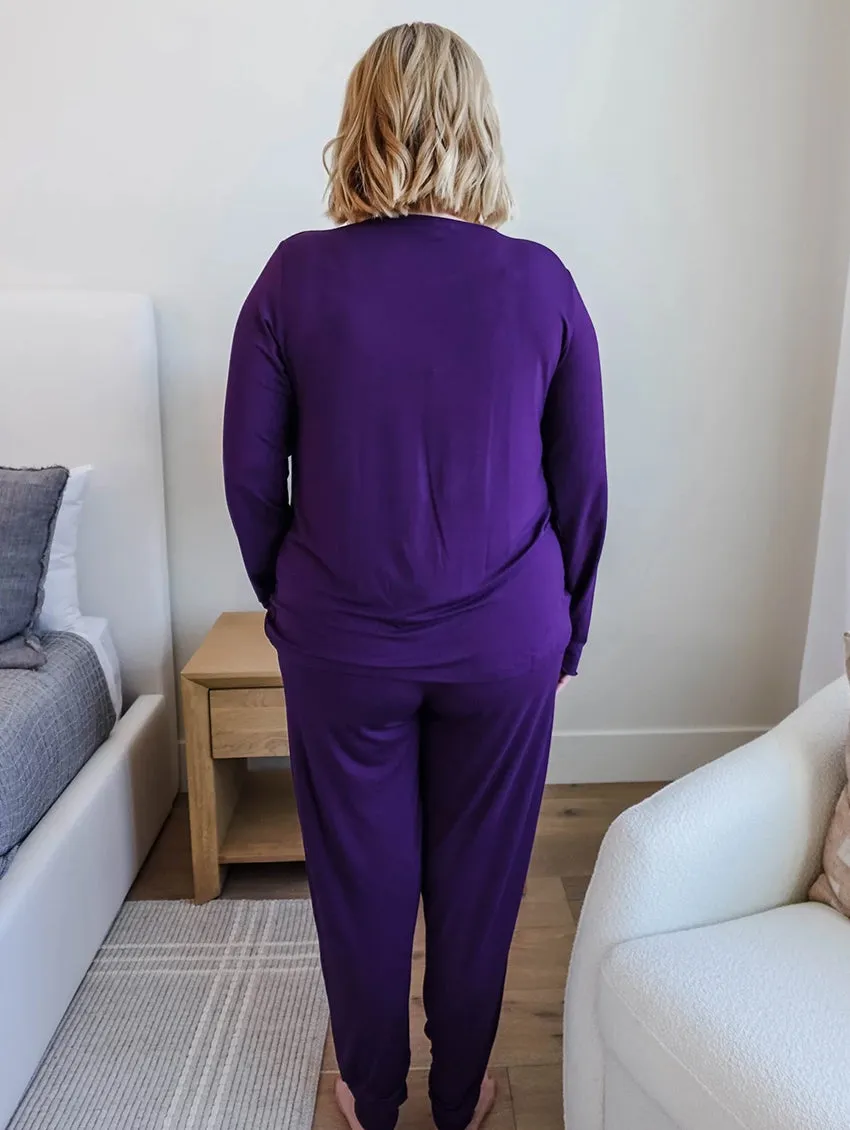 Georgia Rylan Long Sleeve and Jogger PJ Set