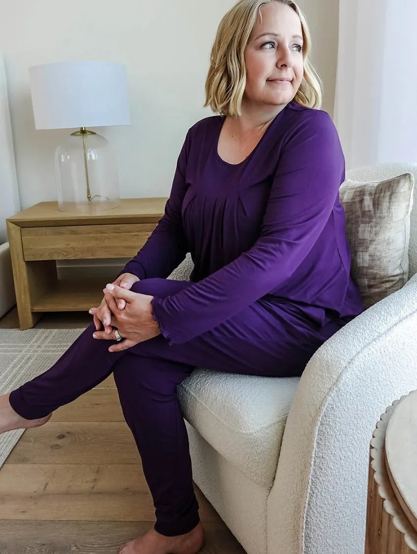 Georgia Rylan Long Sleeve and Jogger PJ Set
