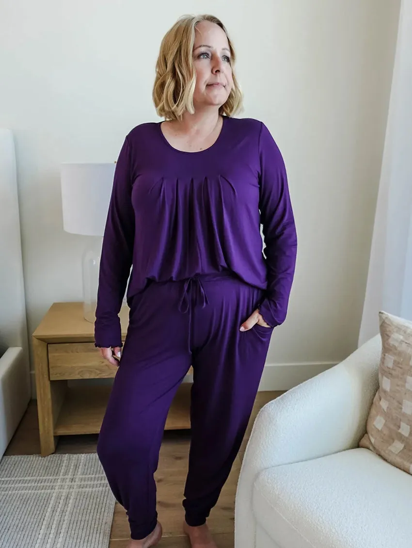 Georgia Rylan Long Sleeve and Jogger PJ Set