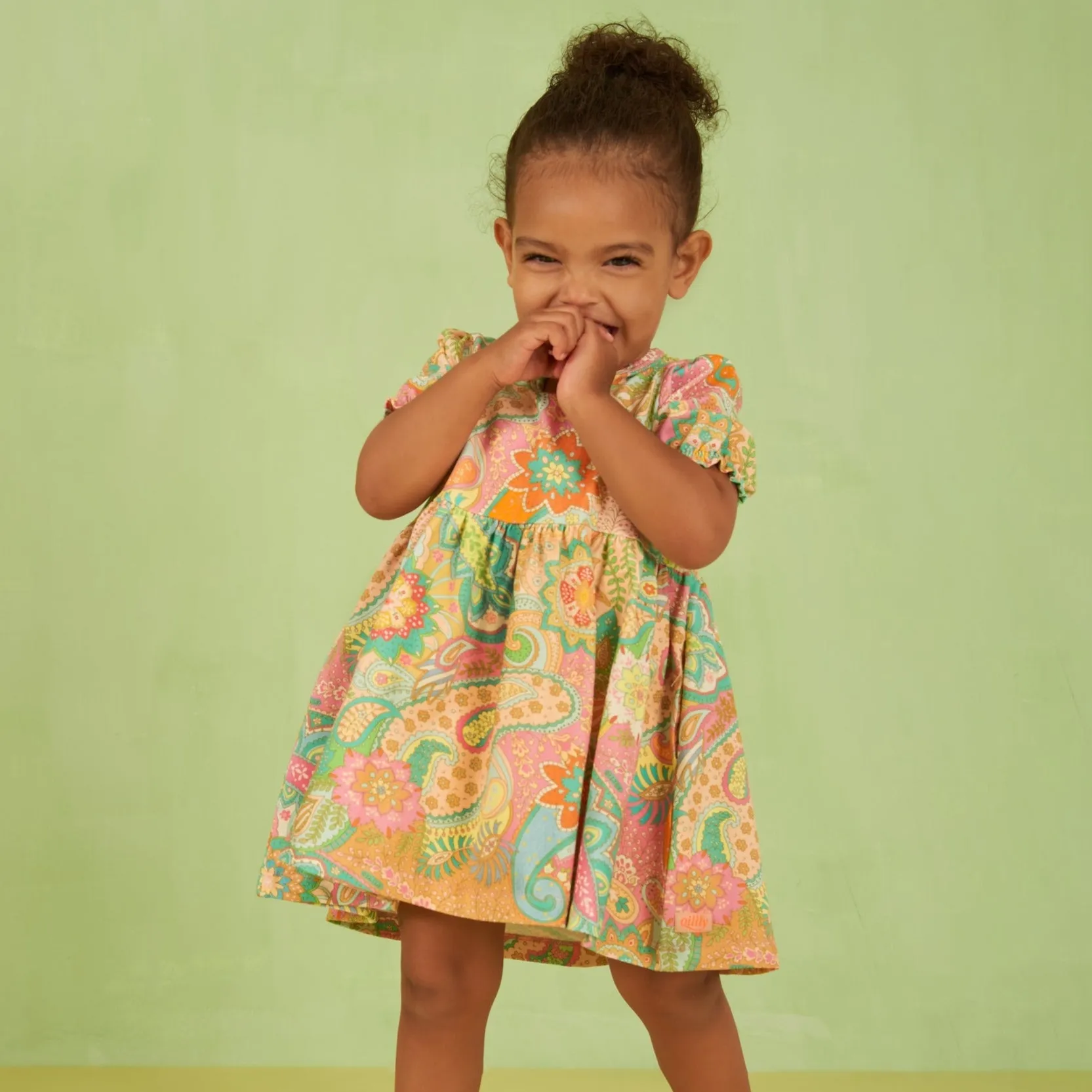 Girls Pink Dimmy Jersey Dress