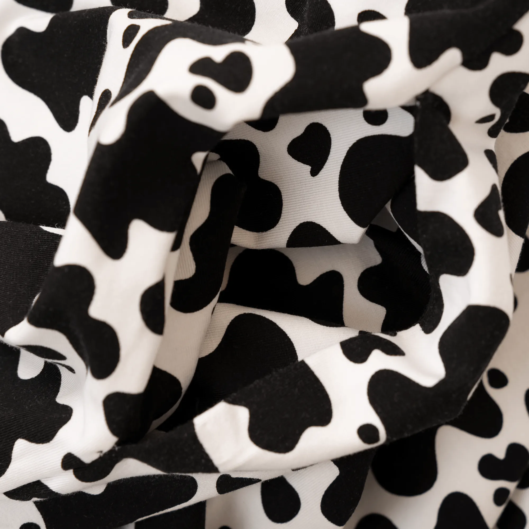 Goolies (Kids) Long Pyjamas - Cow Print - Trousers & T-Shirt