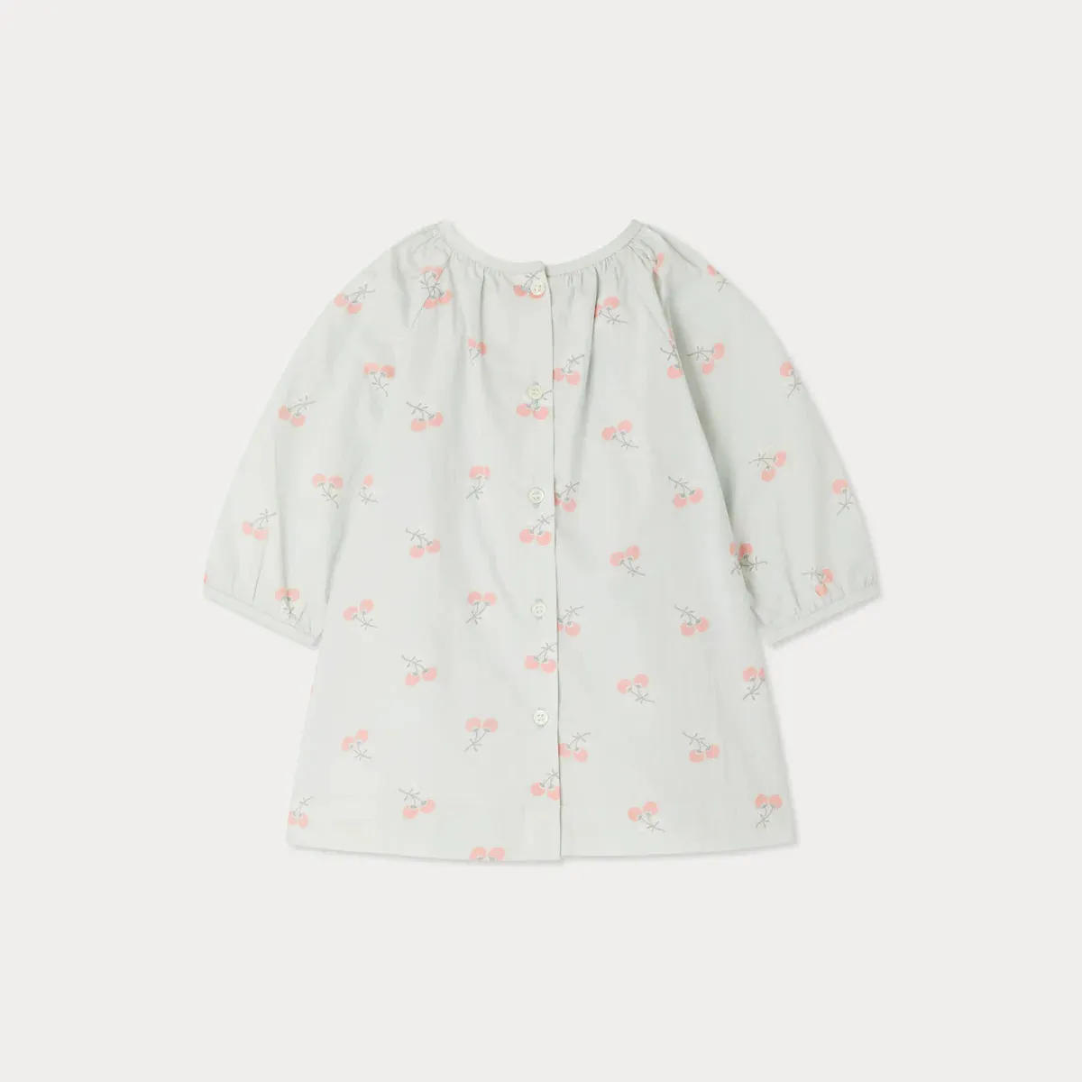 Gracielle dress in printed poplin