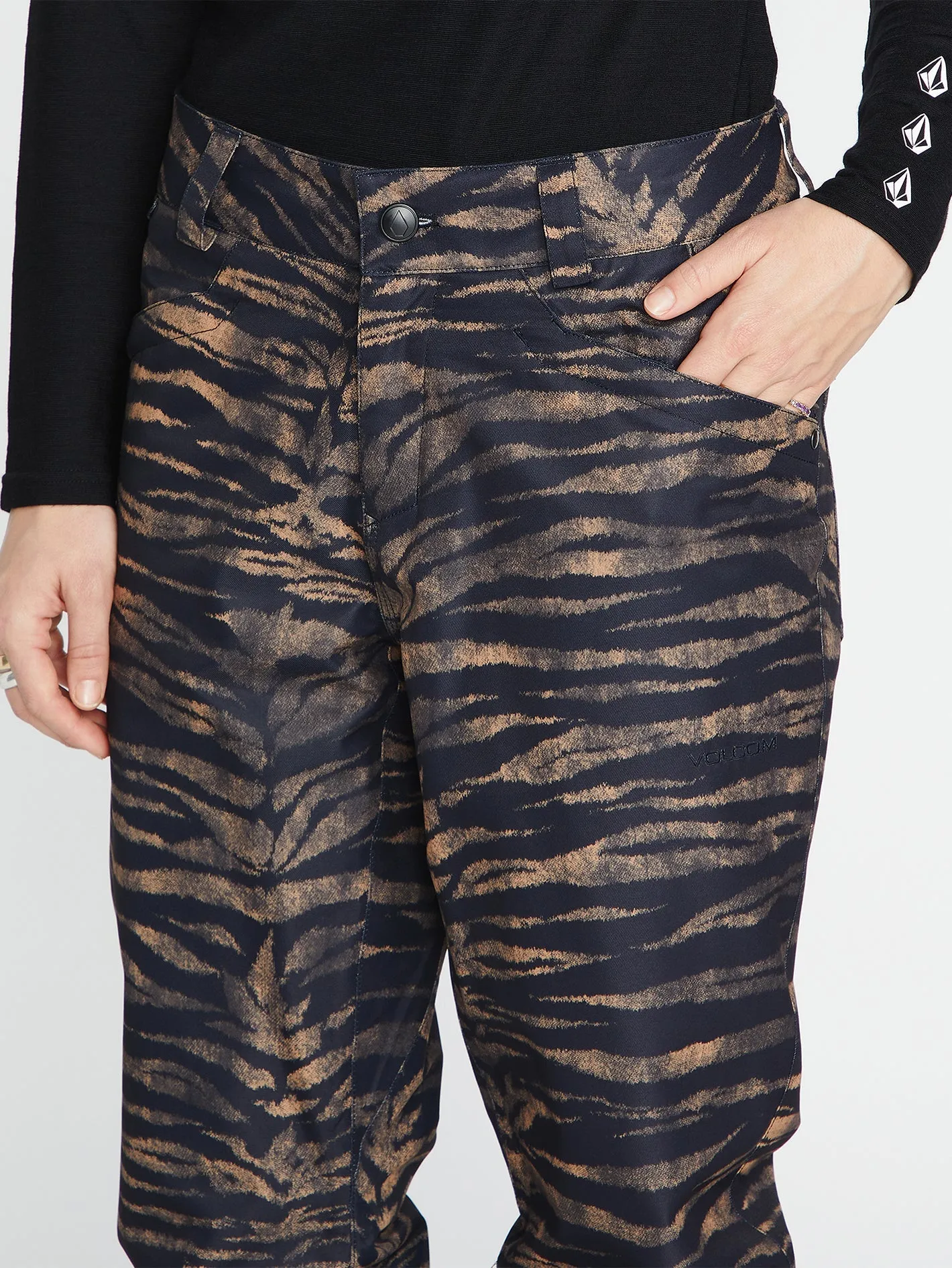 Hallen Trousers - Tiger Print
