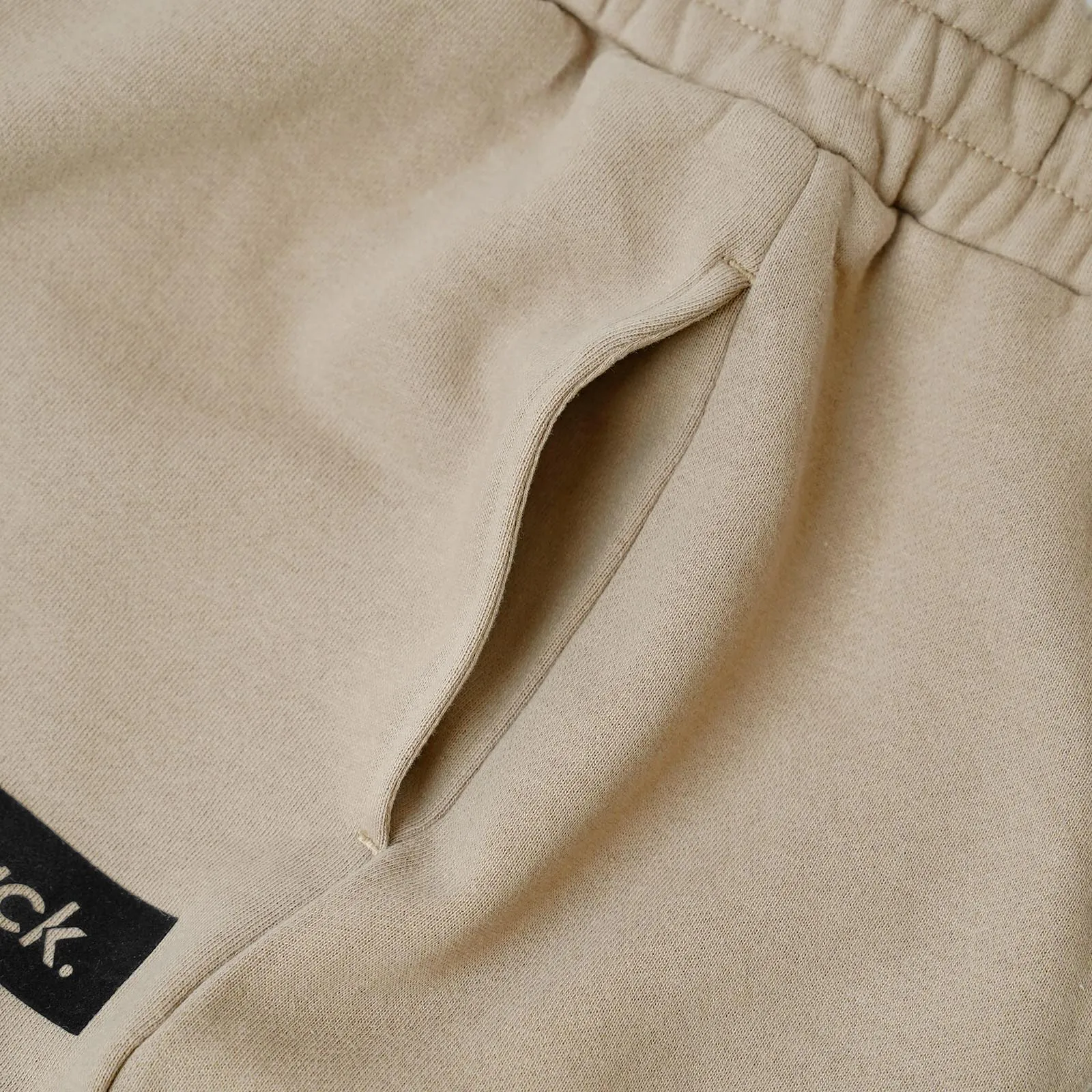 Headline Box Logo Pants - Sand