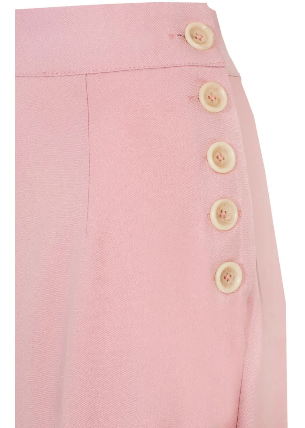 Hell Bunny Giselle 40's Trousers Pink
