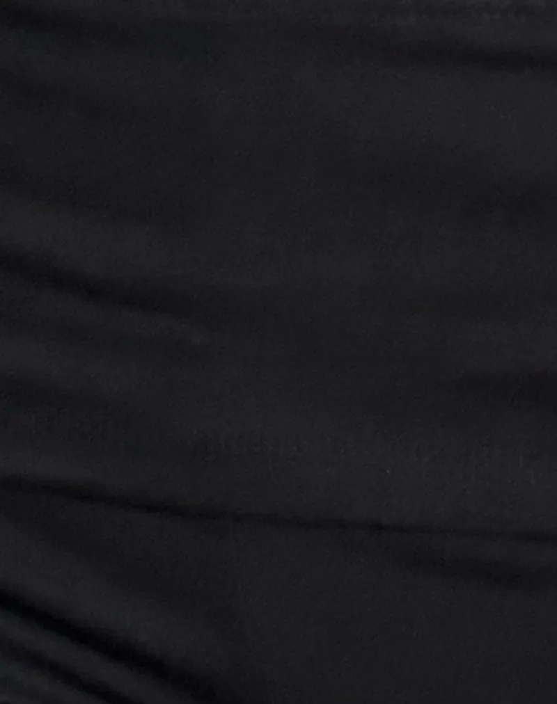 Jacita Flare Trouser in Black