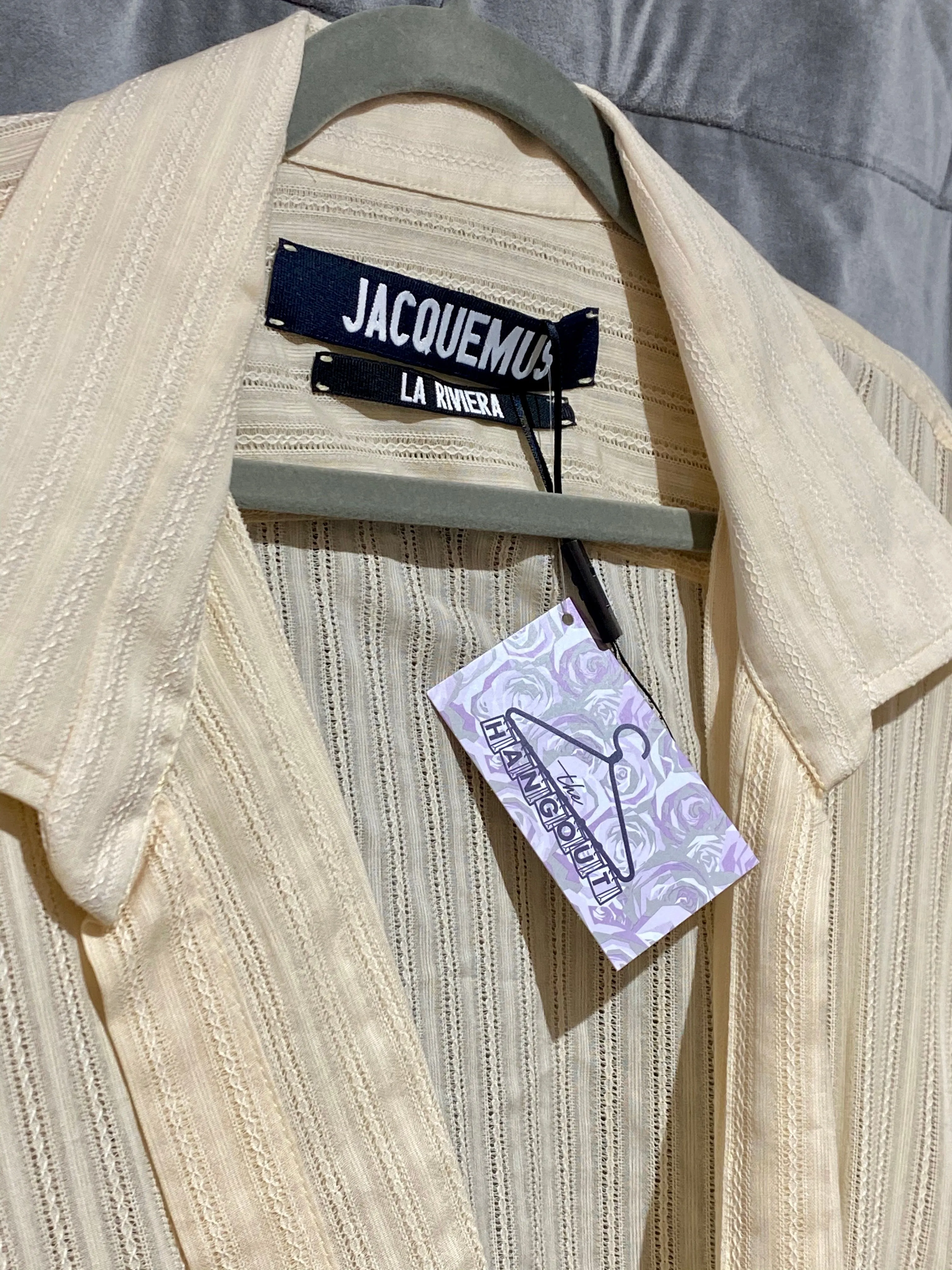 Jacquemus La Riviera Cotton Long Sleeve Dress