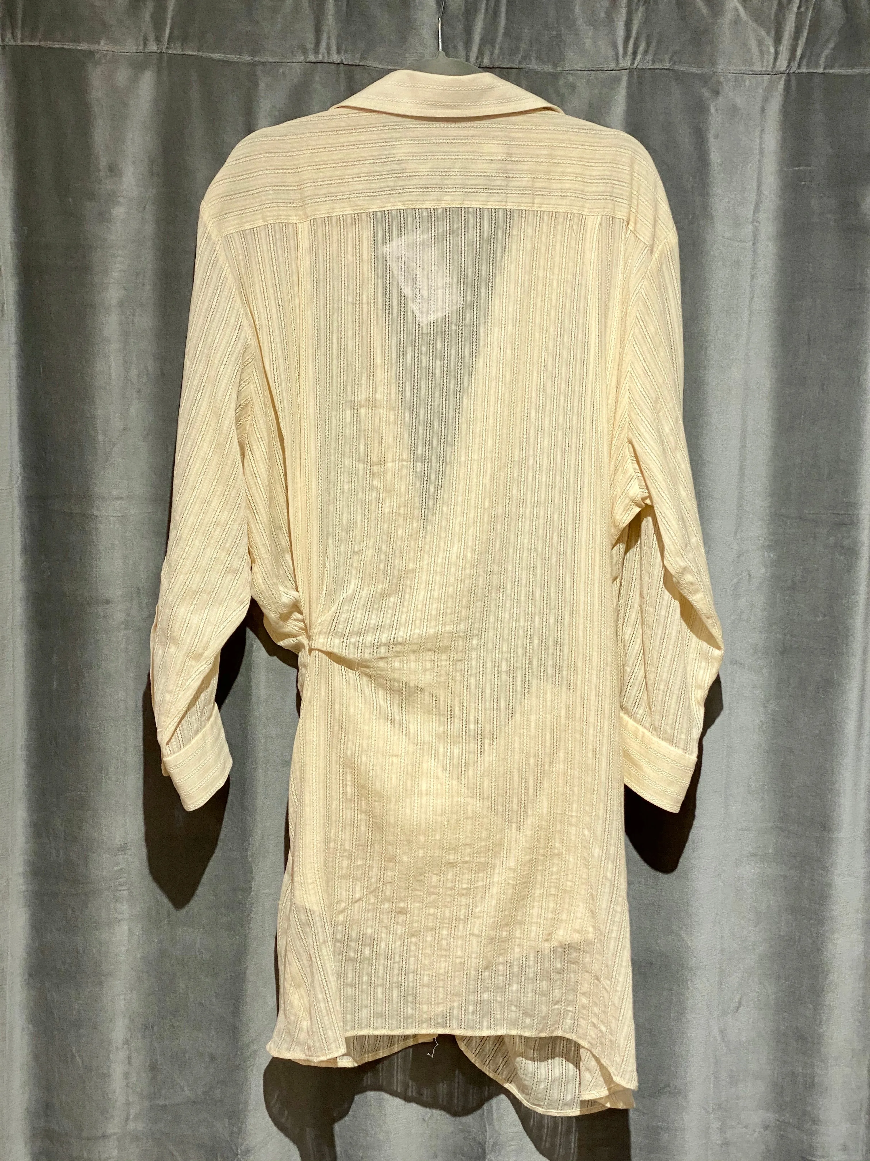 Jacquemus La Riviera Cotton Long Sleeve Dress