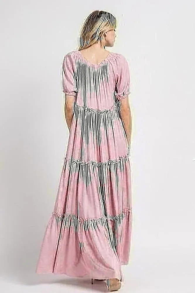 Kora Tiered Maxi Dress