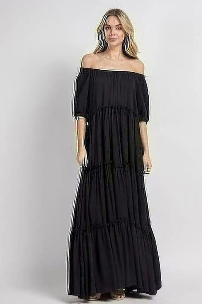 Kora Tiered Maxi Dress