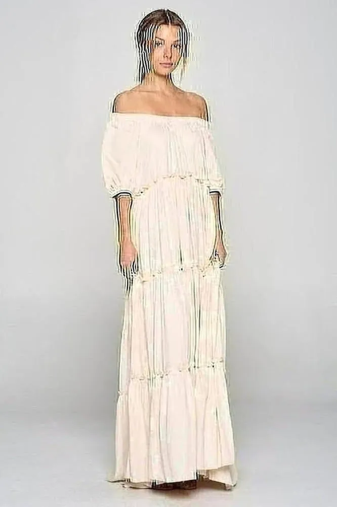 Kora Tiered Maxi Dress