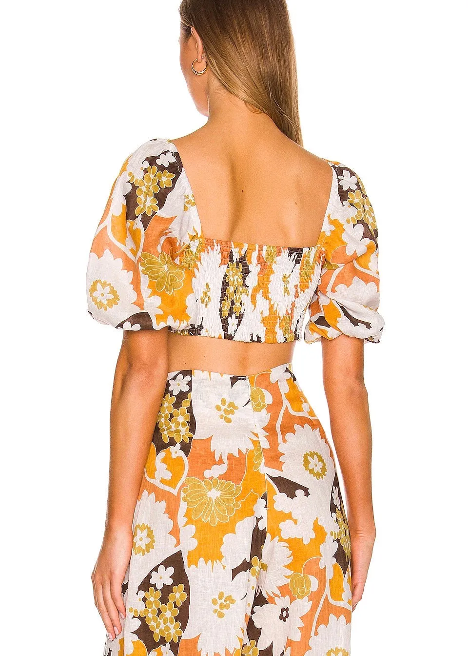 La Marches Top (Elvina Floral)
