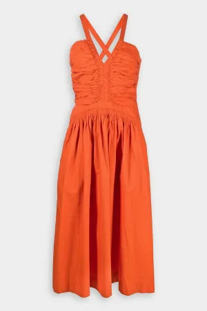 Laurelin Dress in Coral